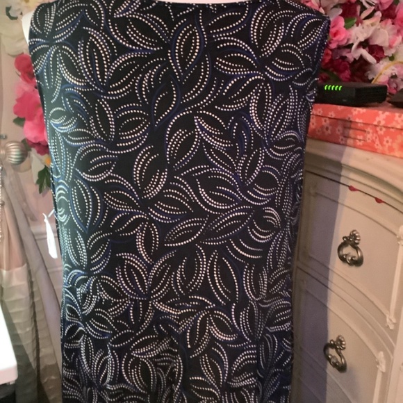 Investments plus size 3X  black blue soft casual - Picture 3 of 5